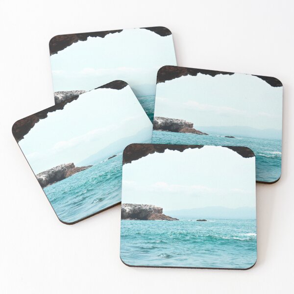 Item preview, Ocean Rocks Travel Mexico  designed and sold by chonkandbeans.