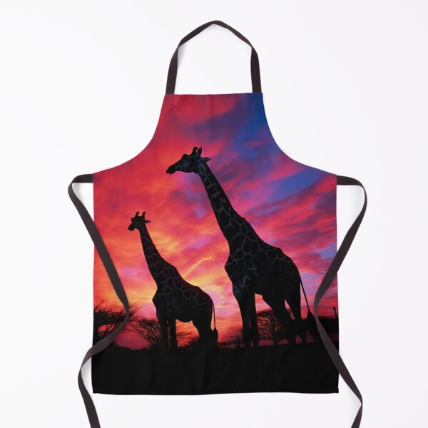 Item preview, A Serene Silhouette: A Giraffe in the African Sunset designed and sold by Brendon987.