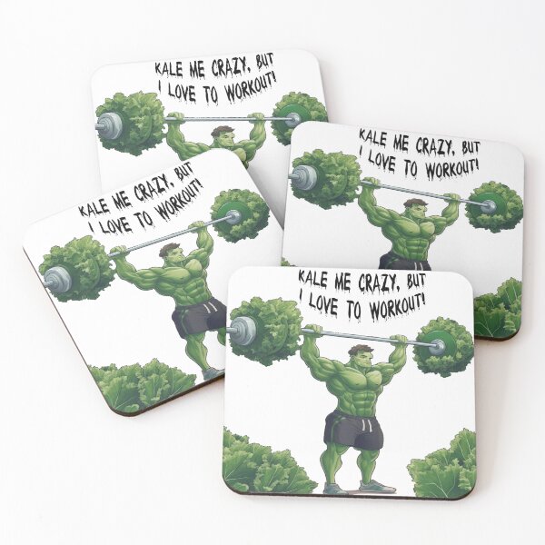 Item preview, Kale me Crazy, but I love to workout! designed and sold by Cacti & Caps.
