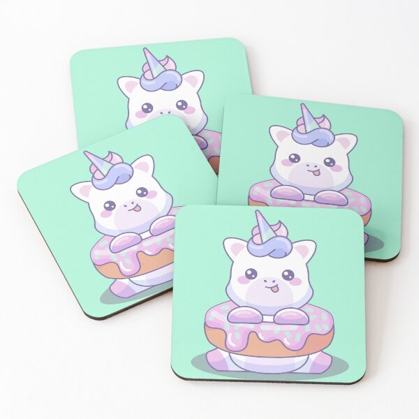 Item preview, Kawaii Donut Unicorn designed and sold by ScogScog.