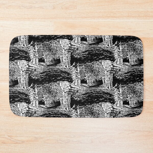 Item preview, Road in the white forest on black designed and sold by FlowerandDesing.