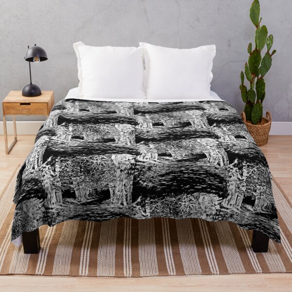 Item preview, Road in the white forest on black designed and sold by FlowerandDesing.