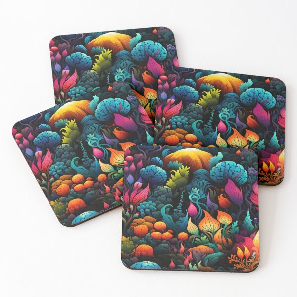 Item preview, Colorful Organic Pattern 1 designed and sold by muskitt.