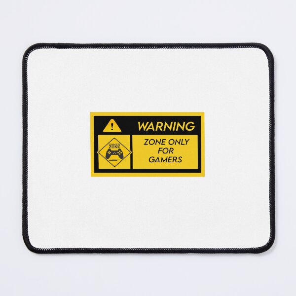Item preview, "Enter at Your Own Risk: Gaming Haven Ahead" designed and sold by AkulShop.