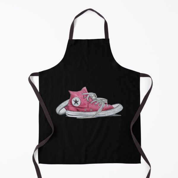 Item preview, Maroon Sneakers (black background) designed and sold by SandraWarmerdam.