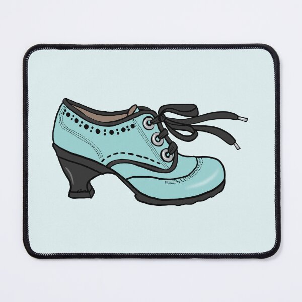 Item preview, Fluevog Ivy Shoe Teal designed and sold by anne m bray.