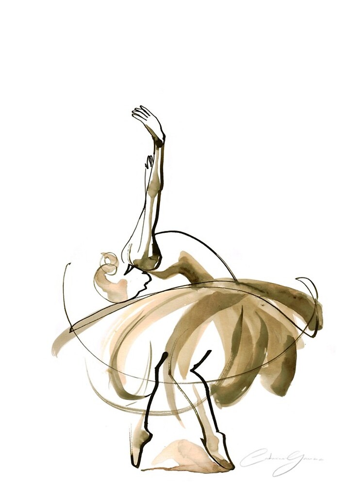 Ballet Dance Drawing by CatarinaGarcia