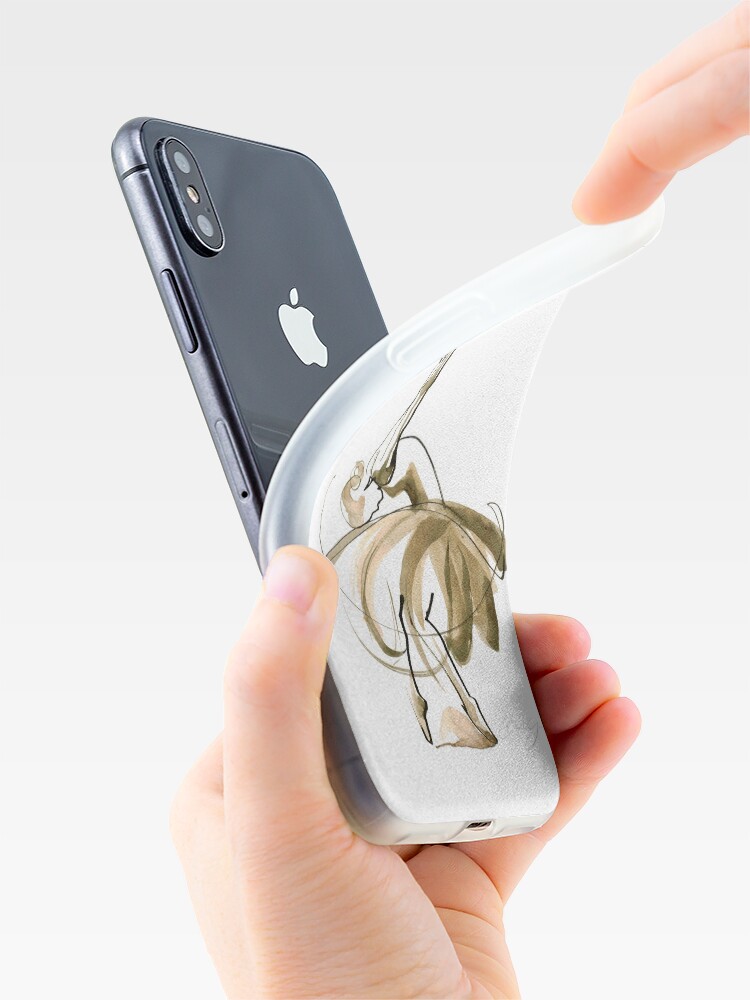 Alternate view of Ballet Dance Drawing iPhone Case & Cover