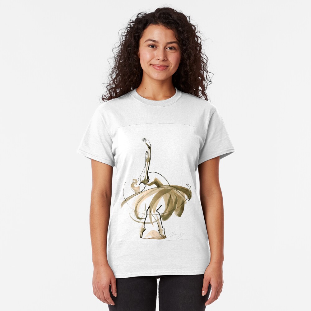Ballet Dance Drawing Classic T-Shirt