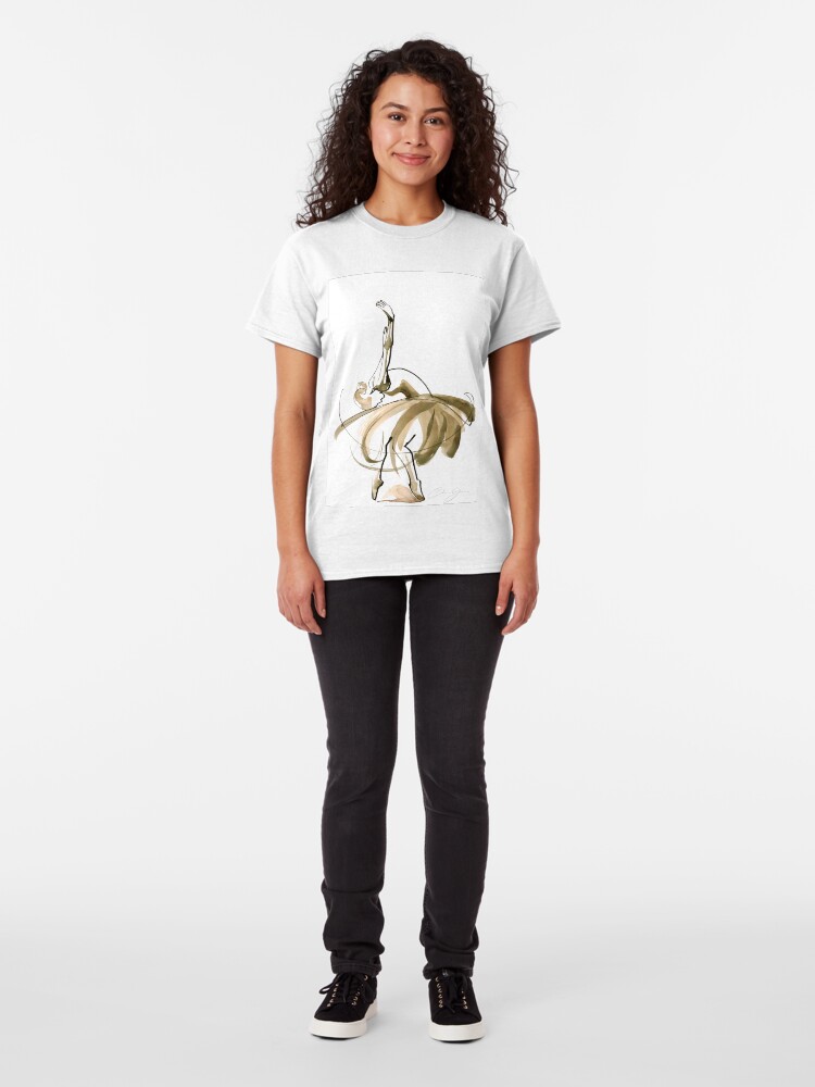 Alternate view of Ballet Dance Drawing Classic T-Shirt