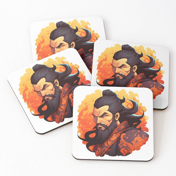 Item preview, Asian Warrior Cartoon Style designed and sold by Lajon97.