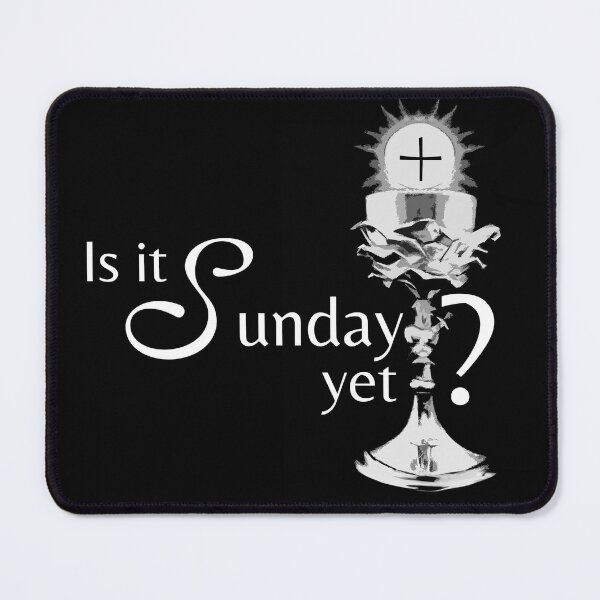 Item preview, Is it Sunday yet? Chalice and host designed and sold by Monica Skrzypczak.