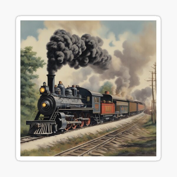 Item preview, A Train With Cars designed and sold by Joseph Hail.