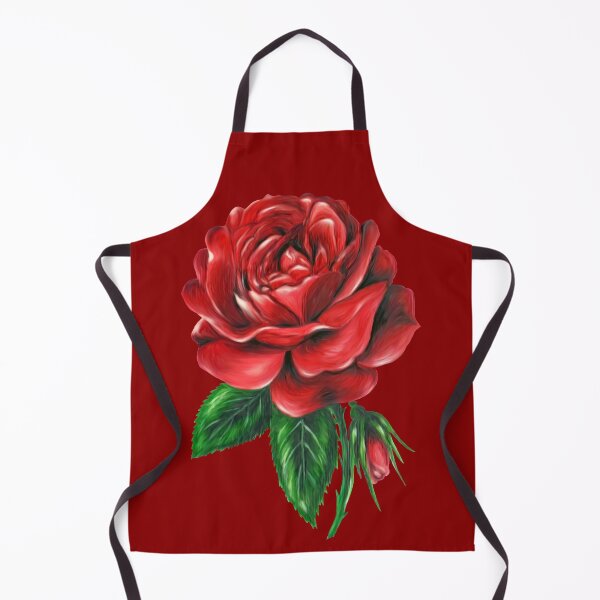 Item preview, Red Rose (dark red background) designed and sold by SandraWarmerdam.