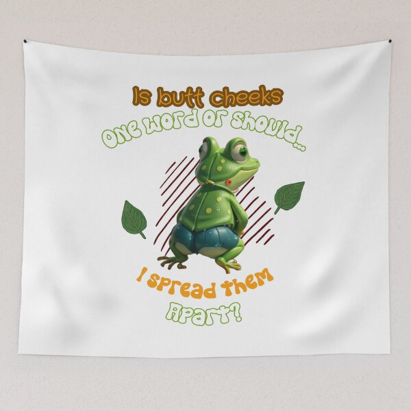 Item preview, Frog Butt spread cheeks designed and sold by VicetTees.