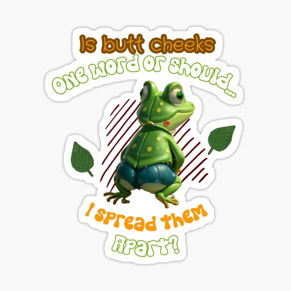 Item preview, Frog Butt spread cheeks designed and sold by VicetTees.