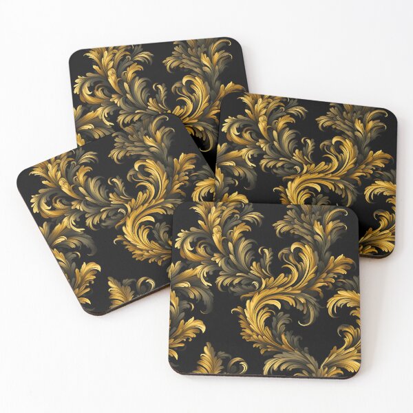 Item preview, Exquisite Baroque Detail Seamless Pattern - Opulent Beauty designed and sold by Moo7shop.