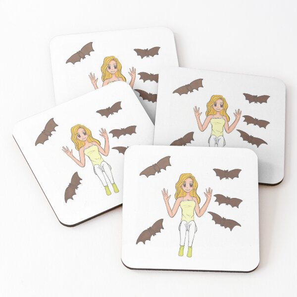 Item preview, Blonde vampire girl with hands up designed and sold by Anmioma.
