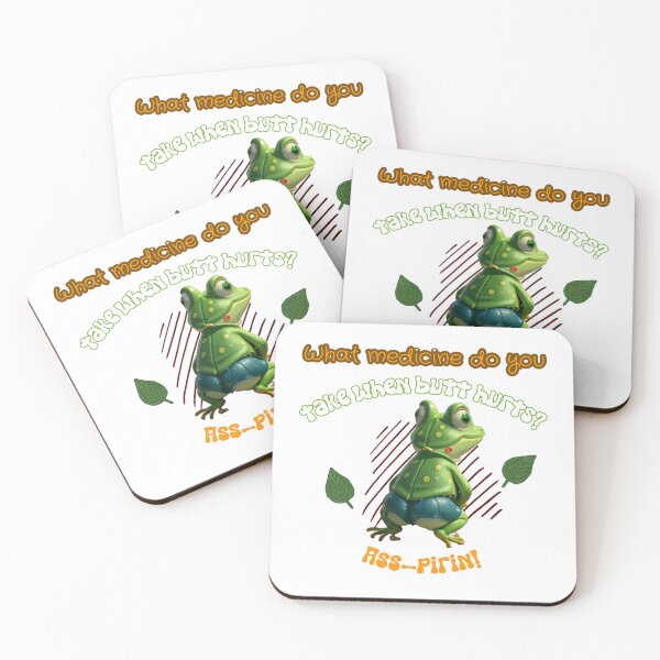 Item preview, Frog Butt Hurts Asspirin designed and sold by VicetTees.