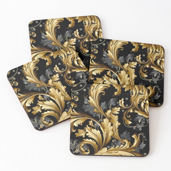 Item preview, Intricate Baroque Elegance Seamless Pattern - Timeless Charm designed and sold by Moo7shop.