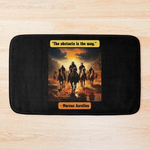 Item preview, "The obstacle is the way." - Marcus Aurelius designed and sold by STO1KA.
