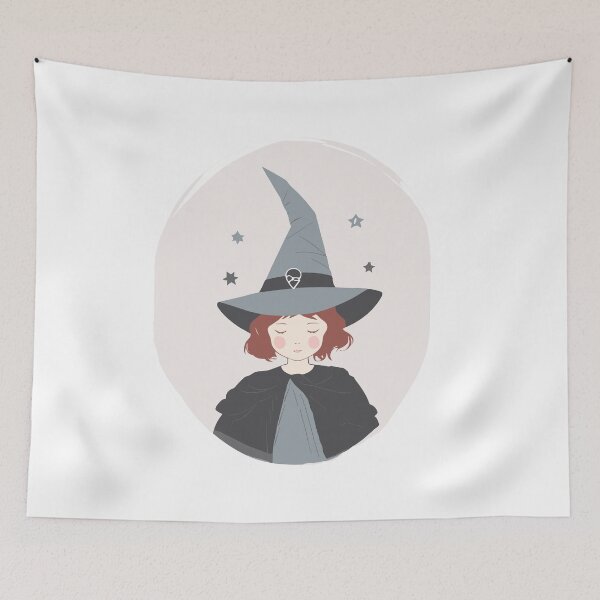 Item preview, Little Cute Halloween Witch designed and sold by samjretro.