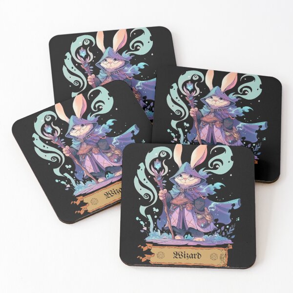 Item preview, Bunny Wizard: The Enigmatic Magician - RPG Character designed and sold by Zanda-Nerd-Shop.