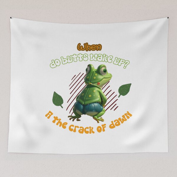 Item preview, Frog Butt Wake Up designed and sold by VicetTees.