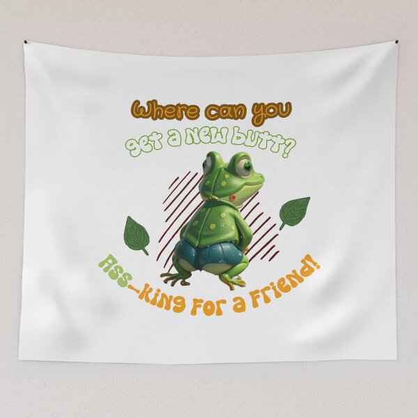 Item preview, Frog Butt New Assking designed and sold by VicetTees.