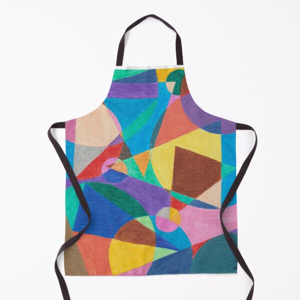 Item preview, Triangles and Circles Abstract Painting designed and sold by JAMporium.