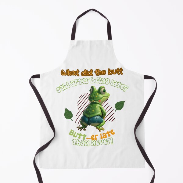 Item preview, Frog Butt Late Never designed and sold by VicetTees.