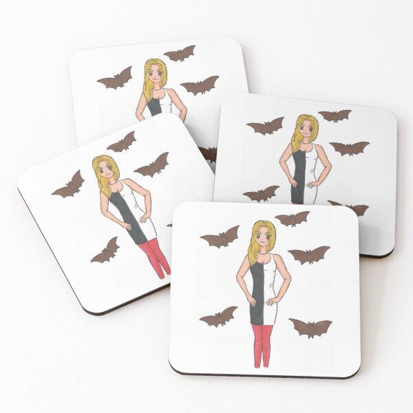 Item preview, Blonde standing vampire woman designed and sold by Anmioma.