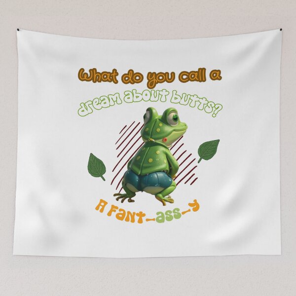 Item preview, Frog Butt Dream Fantassy designed and sold by VicetTees.