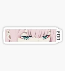 Zero Two Darling in the Franxx - Those eyes Sticker