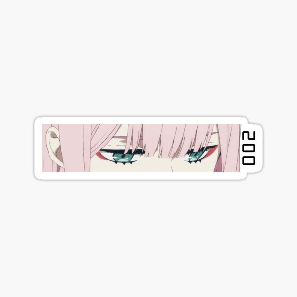 Null Zwei Liebling im Franxx - Diese Augen Sticker