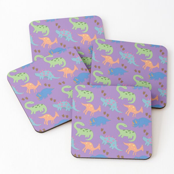 Item preview, Happy purple dinosaurs designed and sold by Midwestmama94.