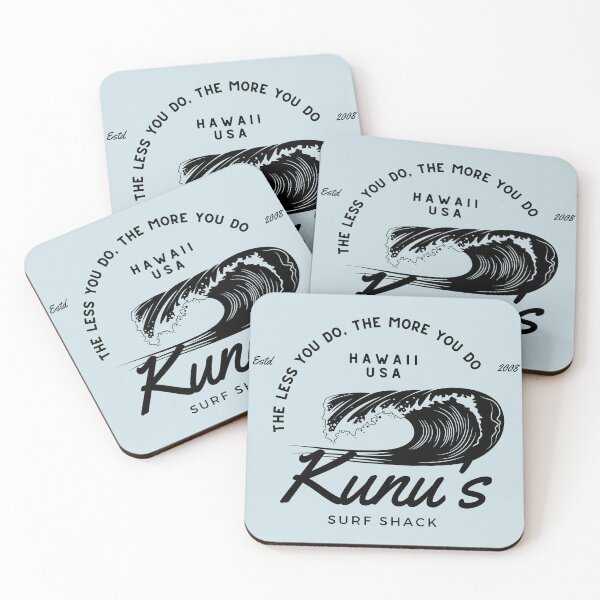 Item preview, Kunu's Surf Shack Forgetting Sarah Marshall blk vz designed and sold by FlakeyBiscuit3.
