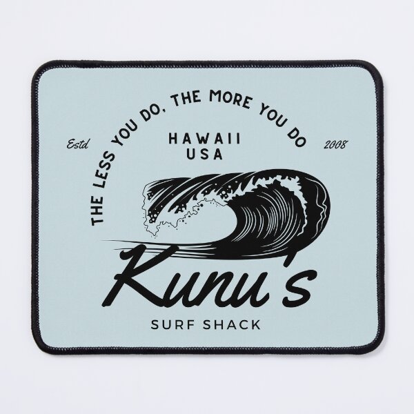 Item preview, Kunu's Surf Shack Forgetting Sarah Marshall blk vz designed and sold by FlakeyBiscuit3.