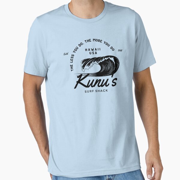 Item preview, Kunu's Surf Shack Forgetting Sarah Marshall blk vz designed and sold by FlakeyBiscuit3.