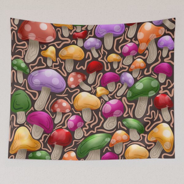 Item preview, fantasy mushroom designed and sold by sagegreenmoon.