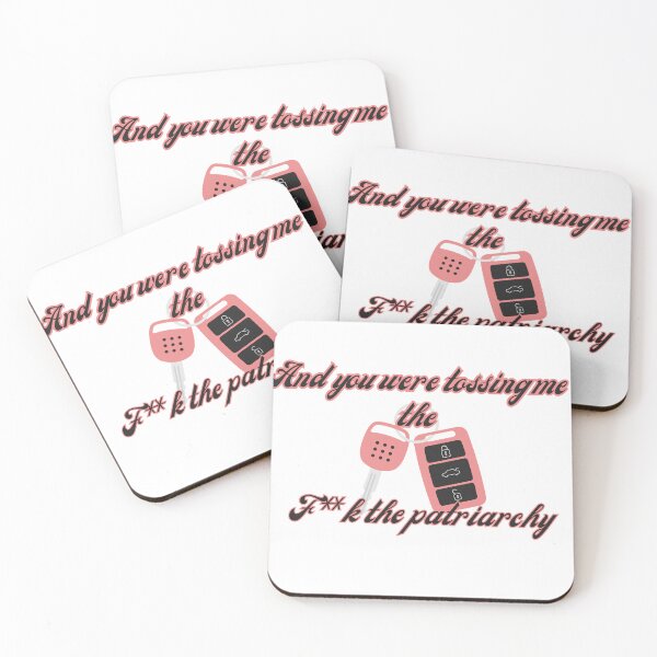 Item preview, And You Were Tossing Me the Car Keys F**k the Patriarchy - Taylor Swift All too Well Taylor's Version RED designed and sold by TheRadDesign.