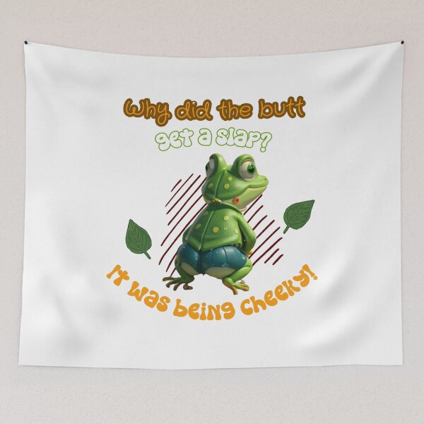 Item preview, Frog Butt Slap Cheeks designed and sold by VicetTees.