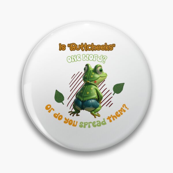 Item preview, Frog Butt Buttcheeks Spread designed and sold by VicetTees.