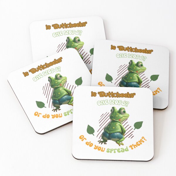 Item preview, Frog Butt Buttcheeks Spread designed and sold by VicetTees.
