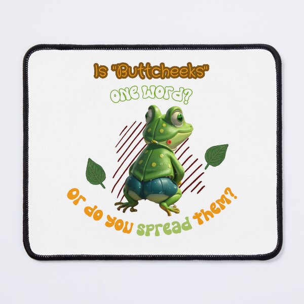 Item preview, Frog Butt Buttcheeks Spread designed and sold by VicetTees.