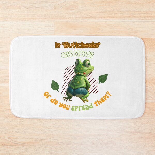 Item preview, Frog Butt Buttcheeks Spread designed and sold by VicetTees.