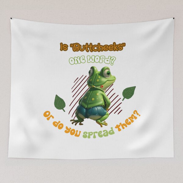 Item preview, Frog Butt Buttcheeks Spread designed and sold by VicetTees.