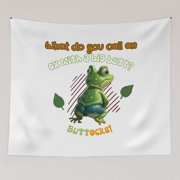 Item preview, Frog Butt Big Buttocks designed and sold by VicetTees.