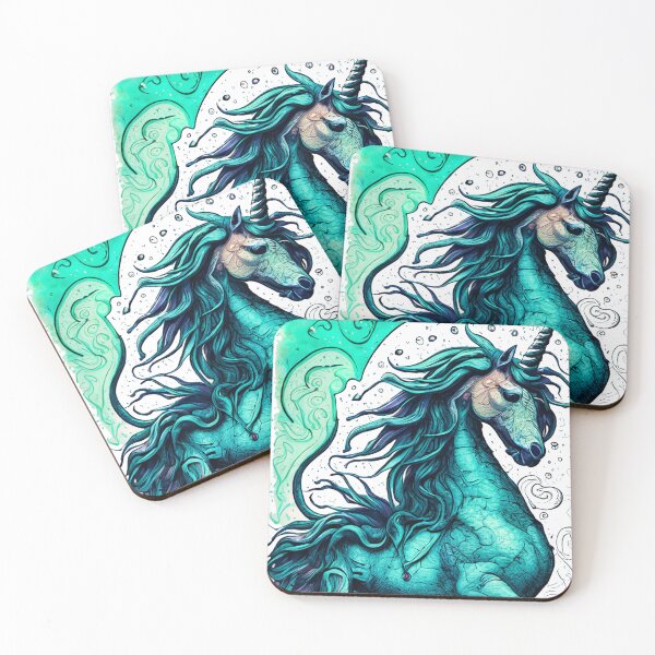 Item preview, holo graphic unicorn wars  under water t-shirts  designed and sold by fowzi shokri.