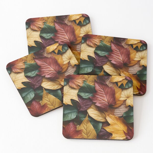 Aperçu de l'œuvre Motif de feuilles d'automne 14 créée et vendue par DigitalPatternx.